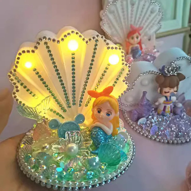 Festive Crafty Homemade Mini Table Light